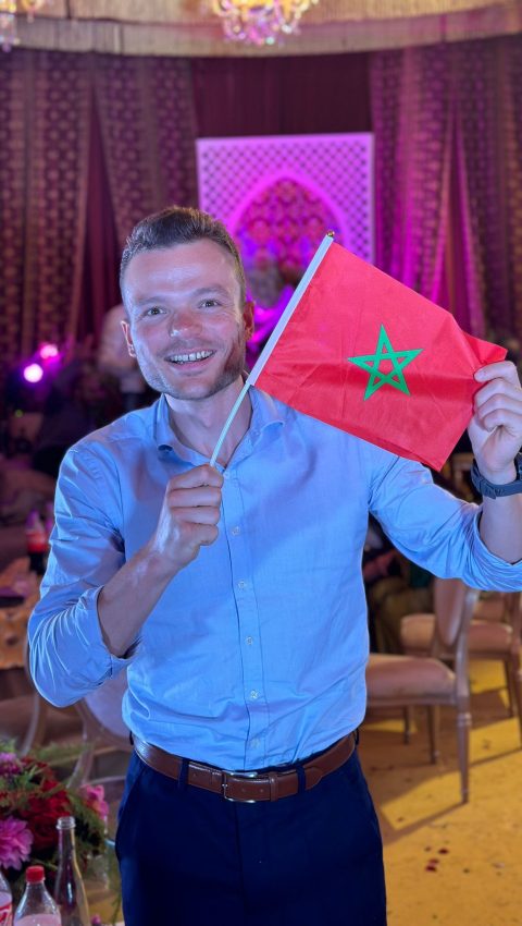 paul mehdi benhayoun drapeau maroc